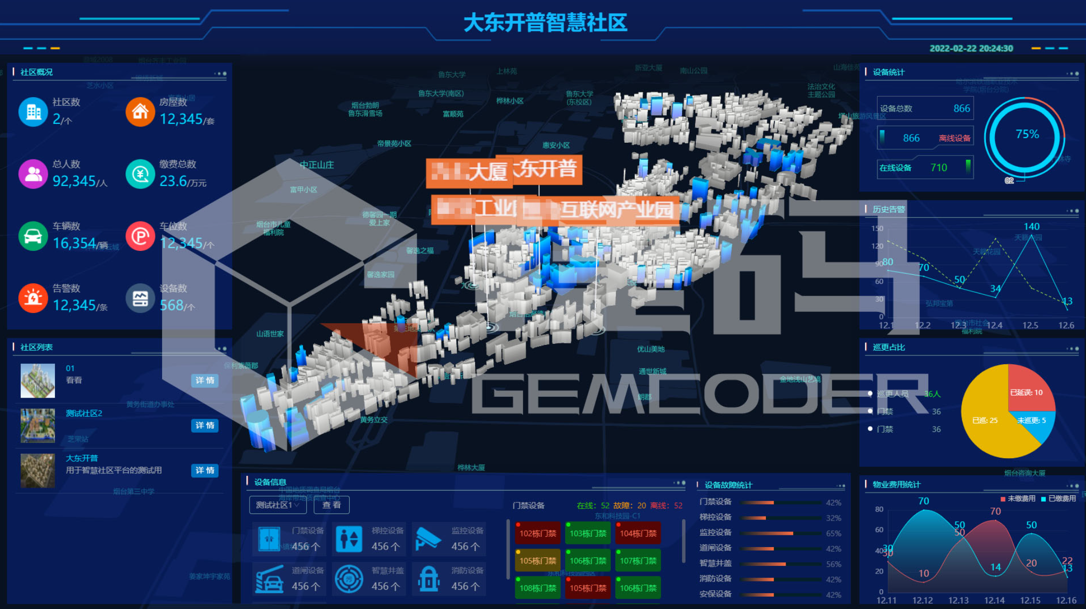 智能小区物业管理系统助力社区现代化管理，远眺科技带你实现！